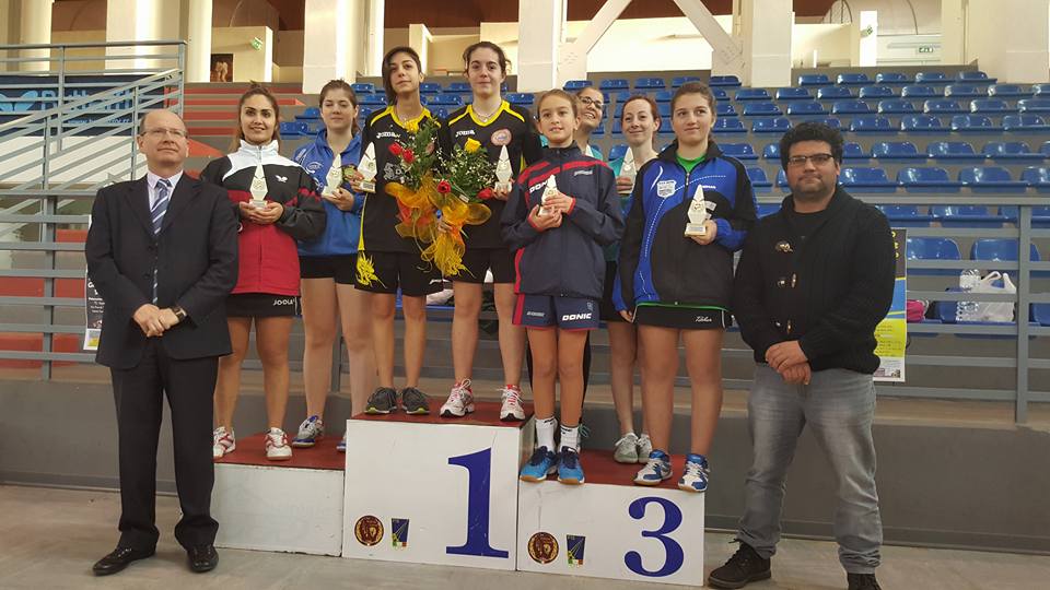 Podio femminile Torneo 199 400